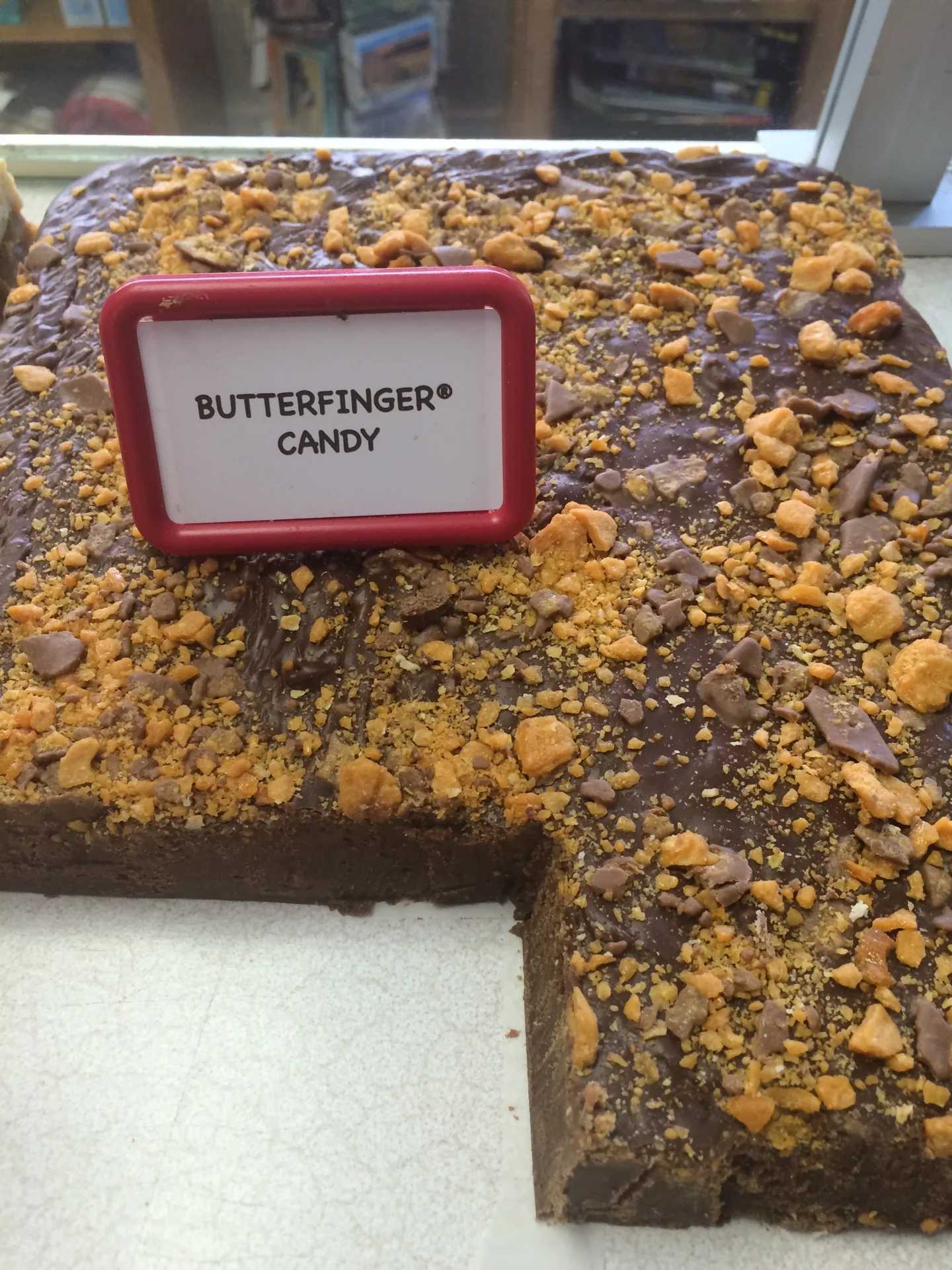 Butterfinger Fudge