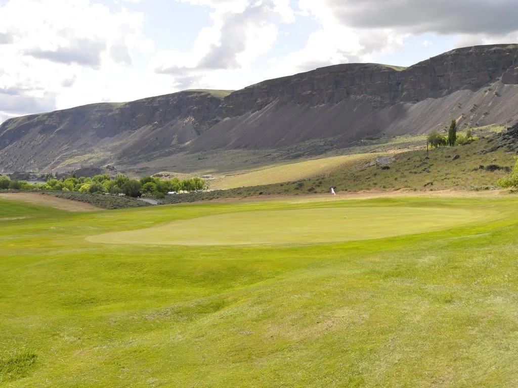 Hole 1 green