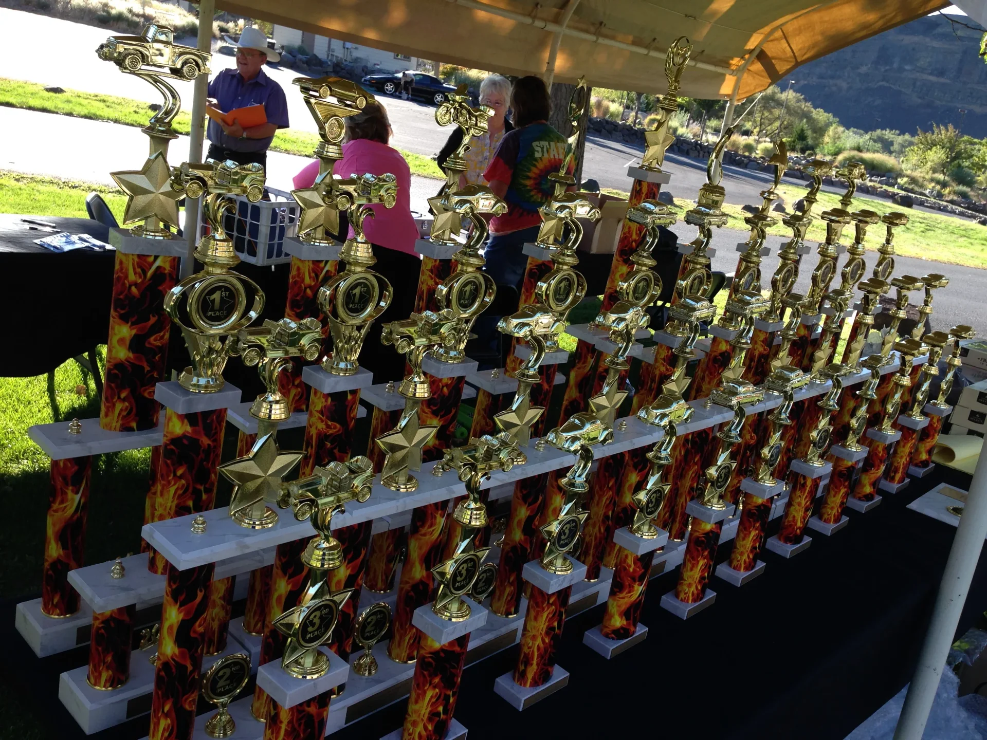 Trophies galore