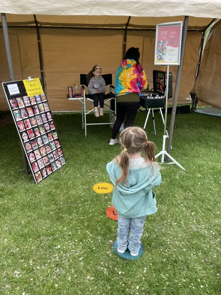 Kids love face painting