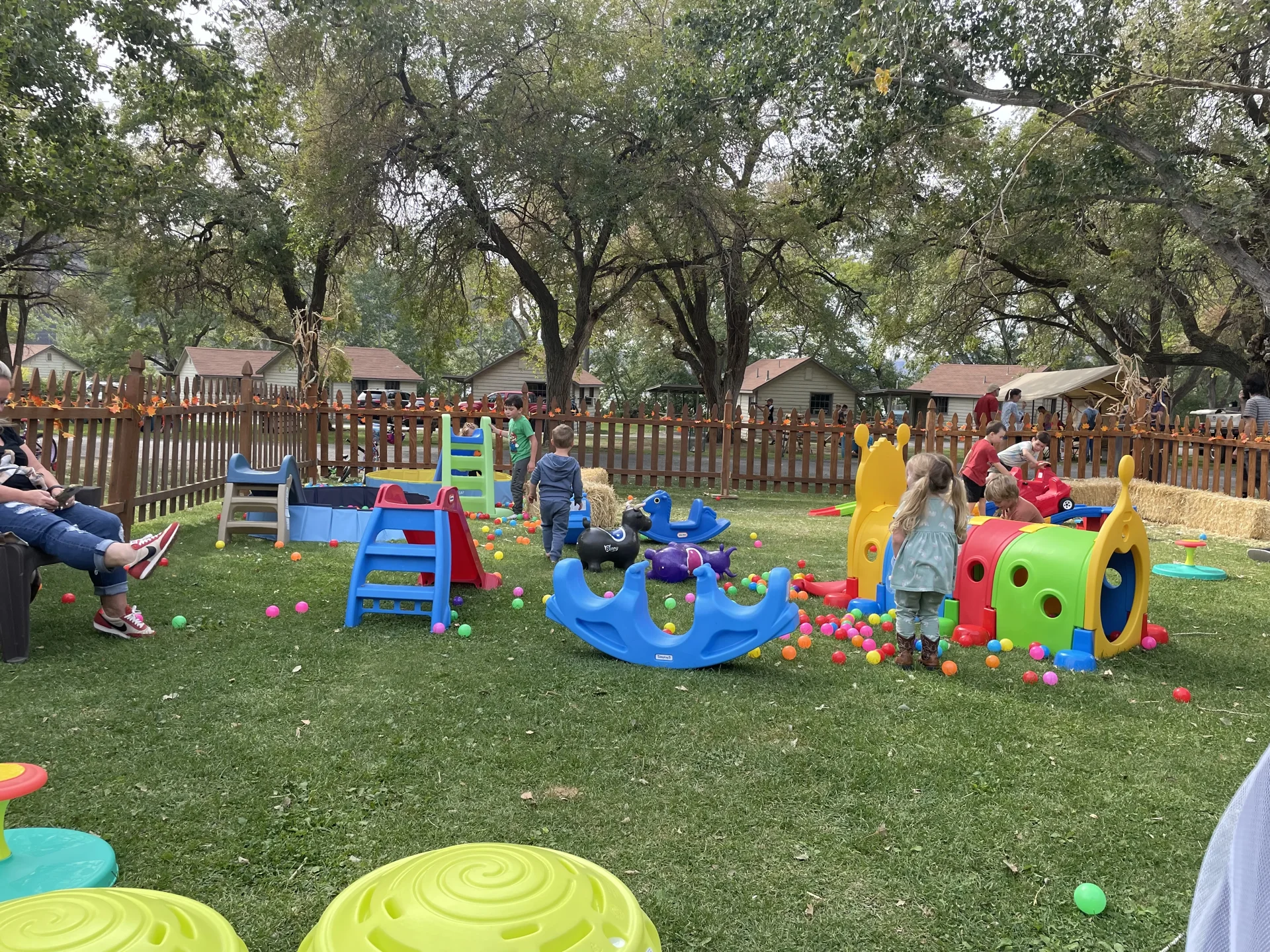 Tiny tots play area