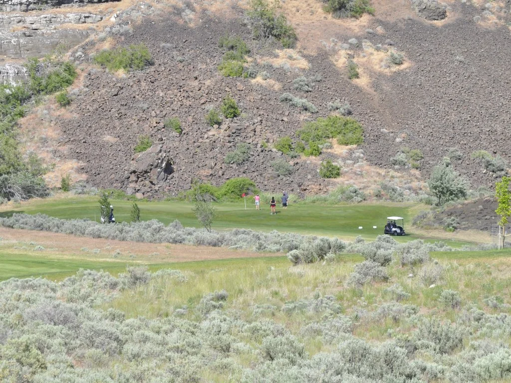 Hole 3 green