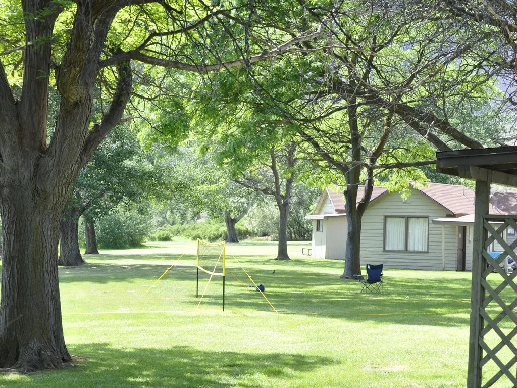 Lakeside cabin playfield