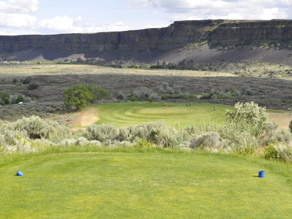 Hole 4 from the blue tees