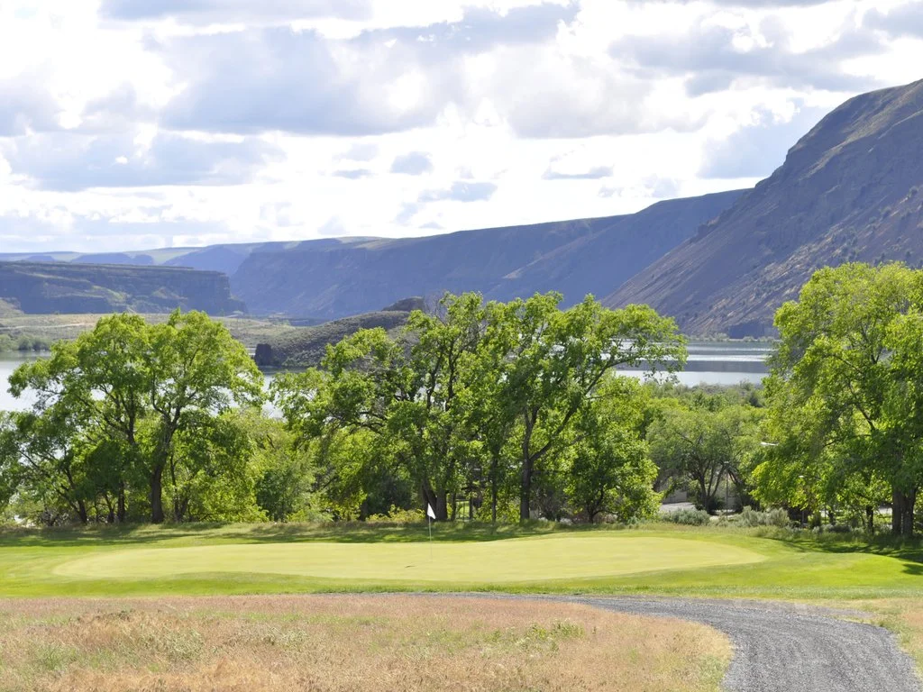 Hole 7 green