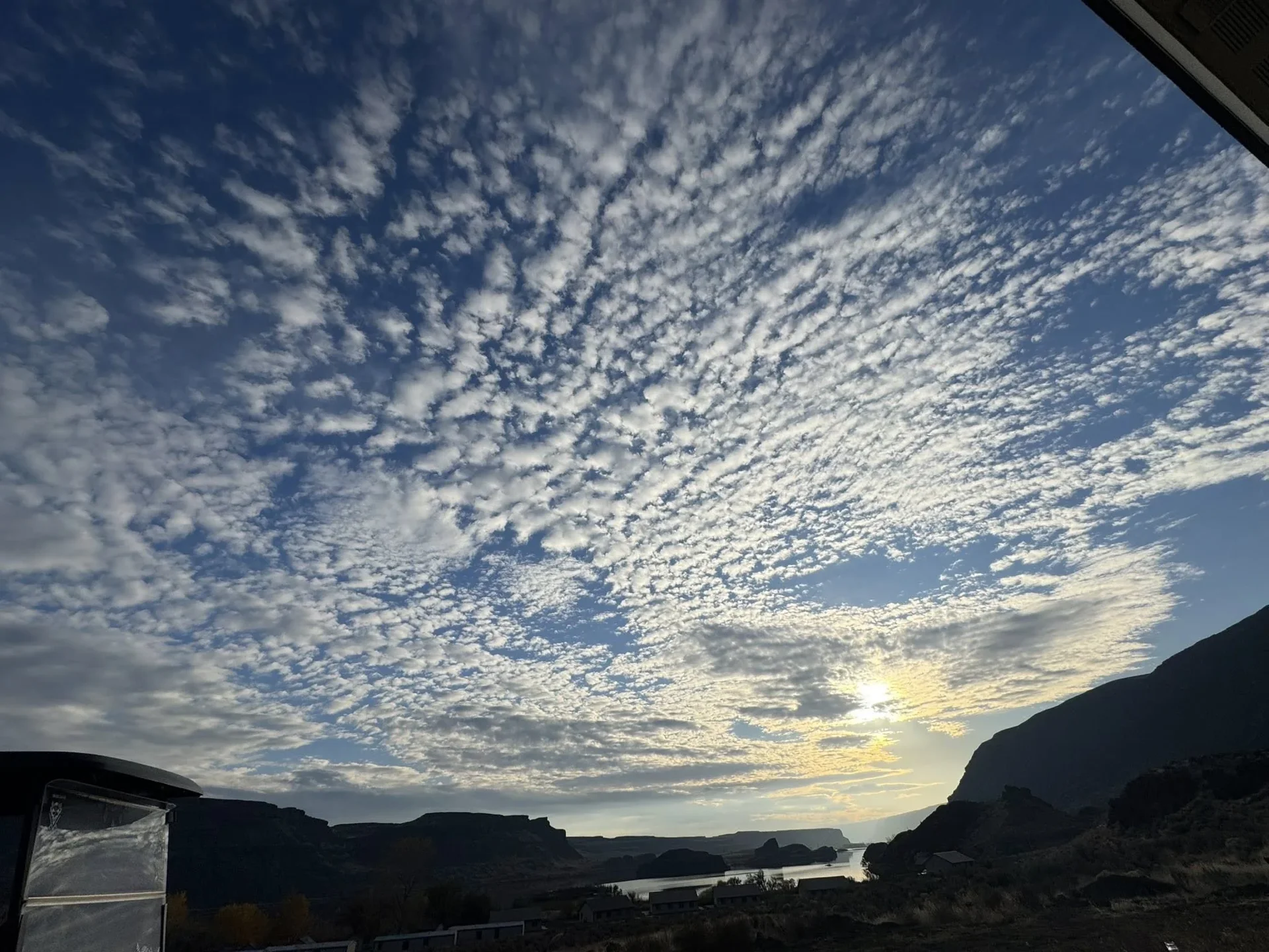 Clouds in the sky