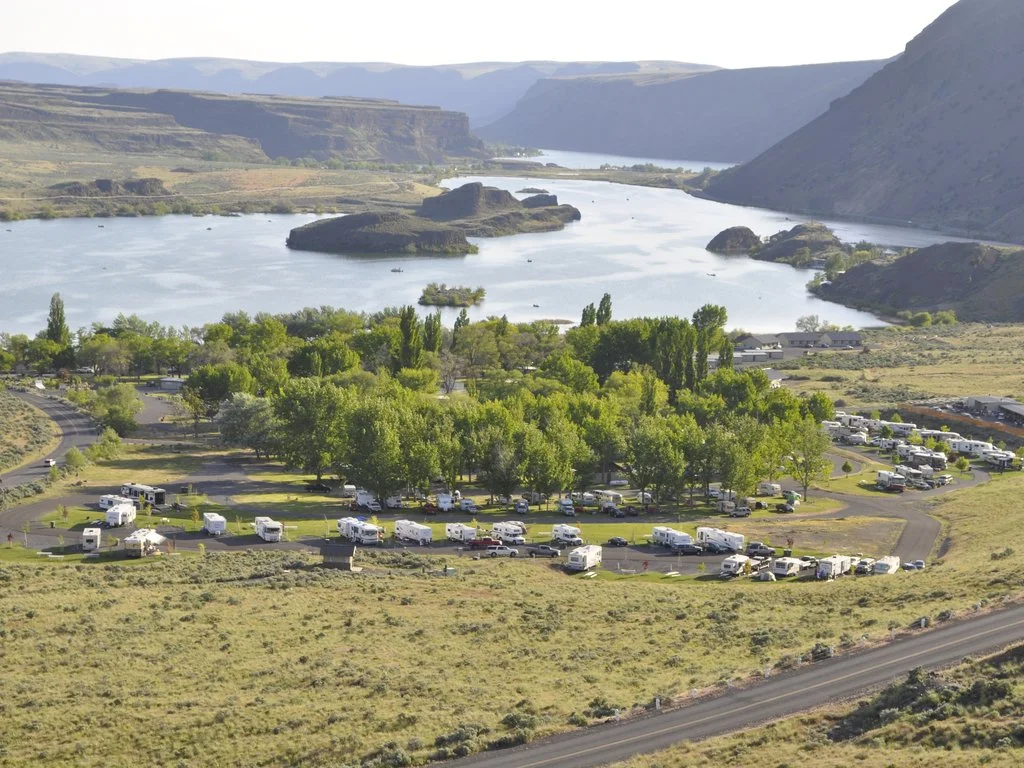 RV park at Sun Lakes