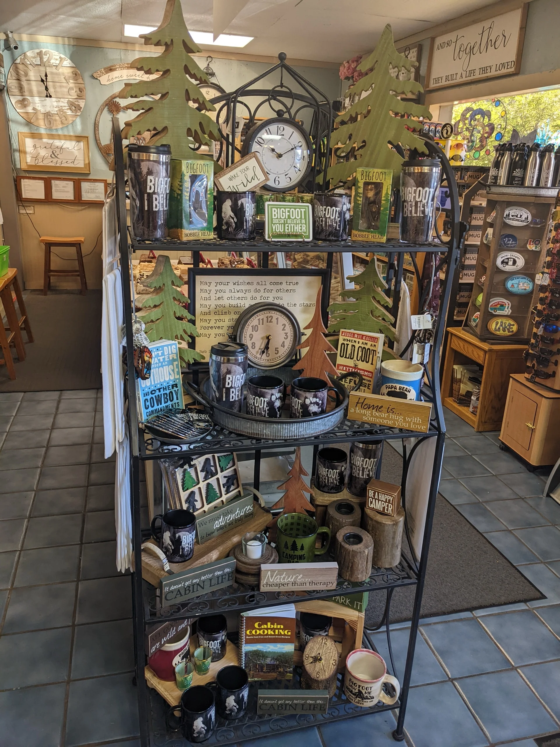 Cabin decor display