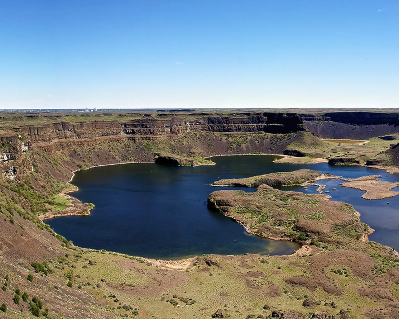 Dry falls