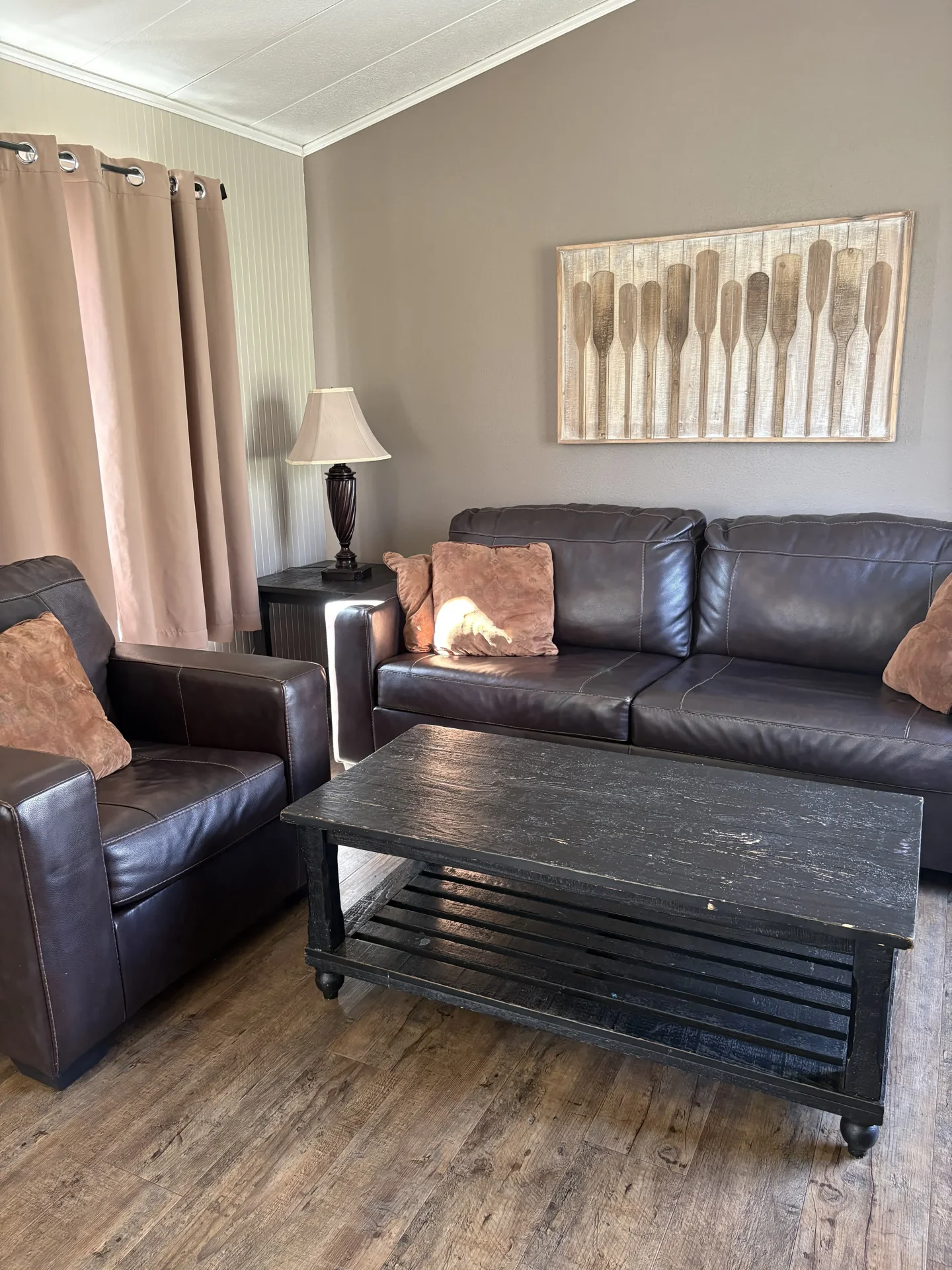 Typical Mobile Home living room