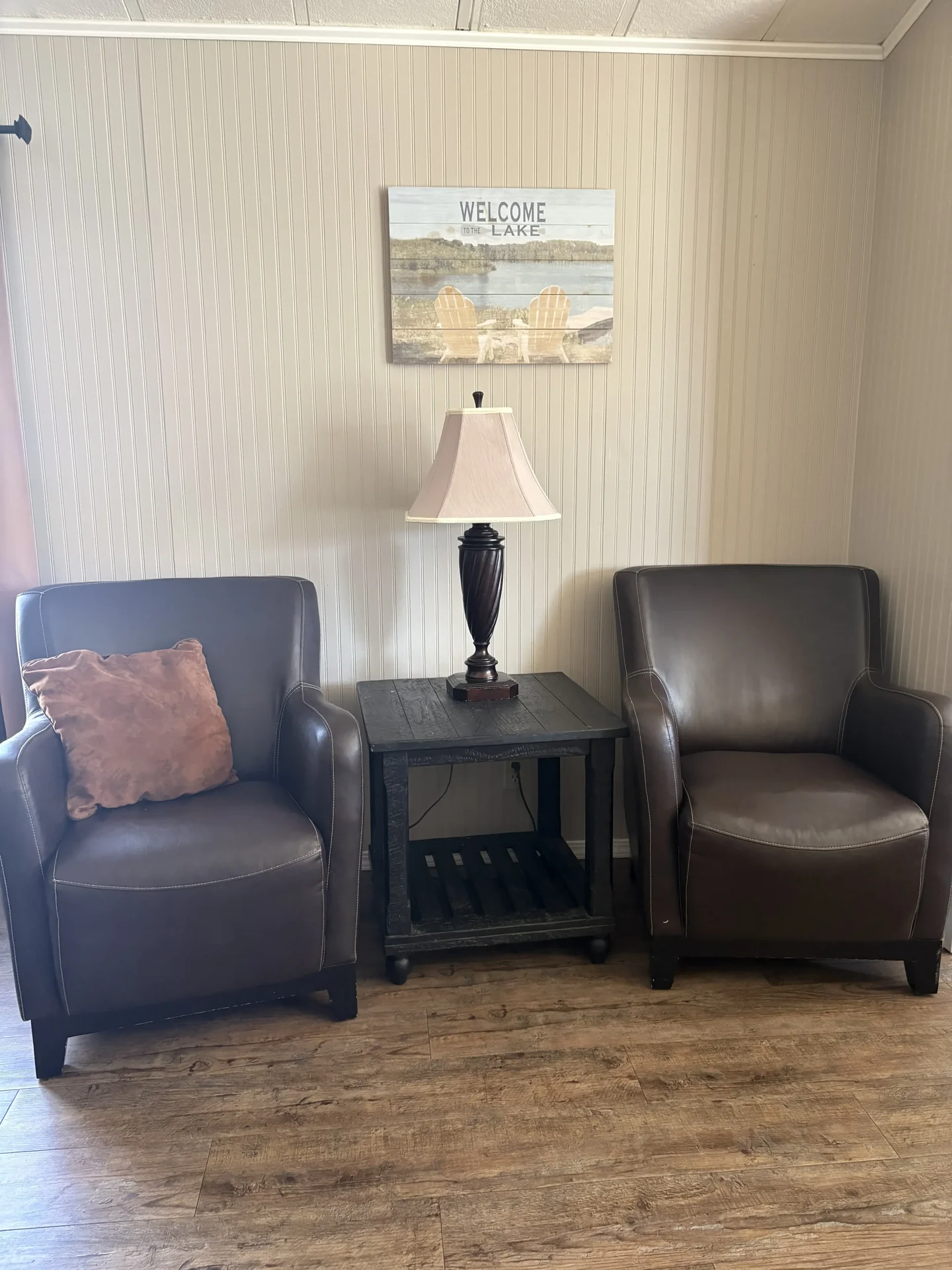 Typical Mobile Home seating area